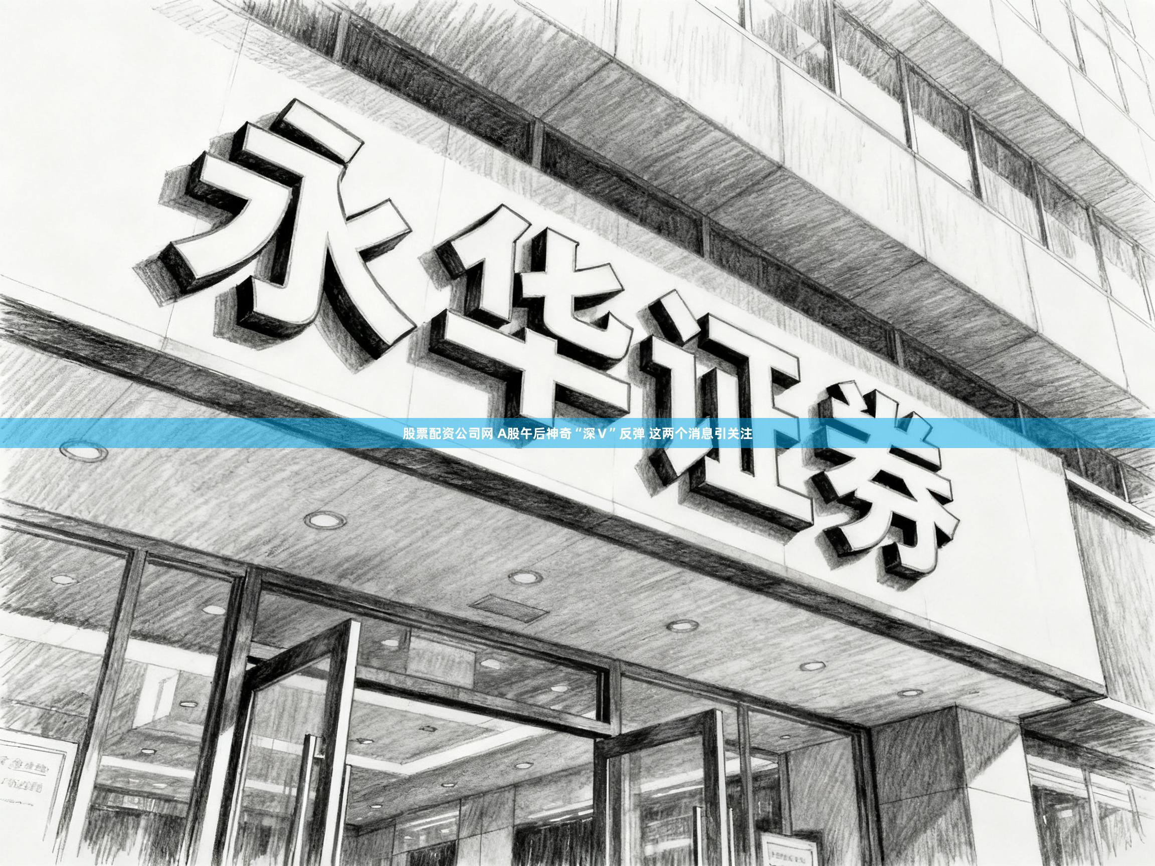 股票配资公司网 A股午后神奇“深Ｖ”反弹 这两个消息引关注